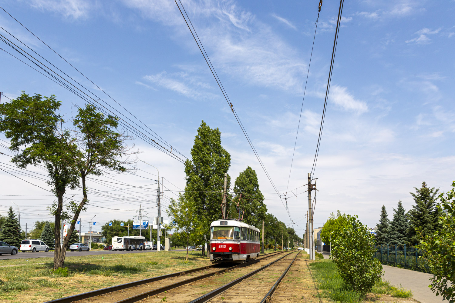Волгоград, Tatra T3SU № 2713