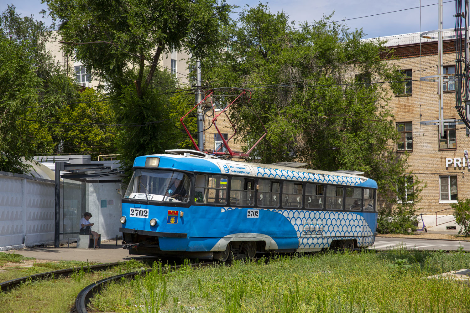 Волгоград, Tatra T3SU № 2702