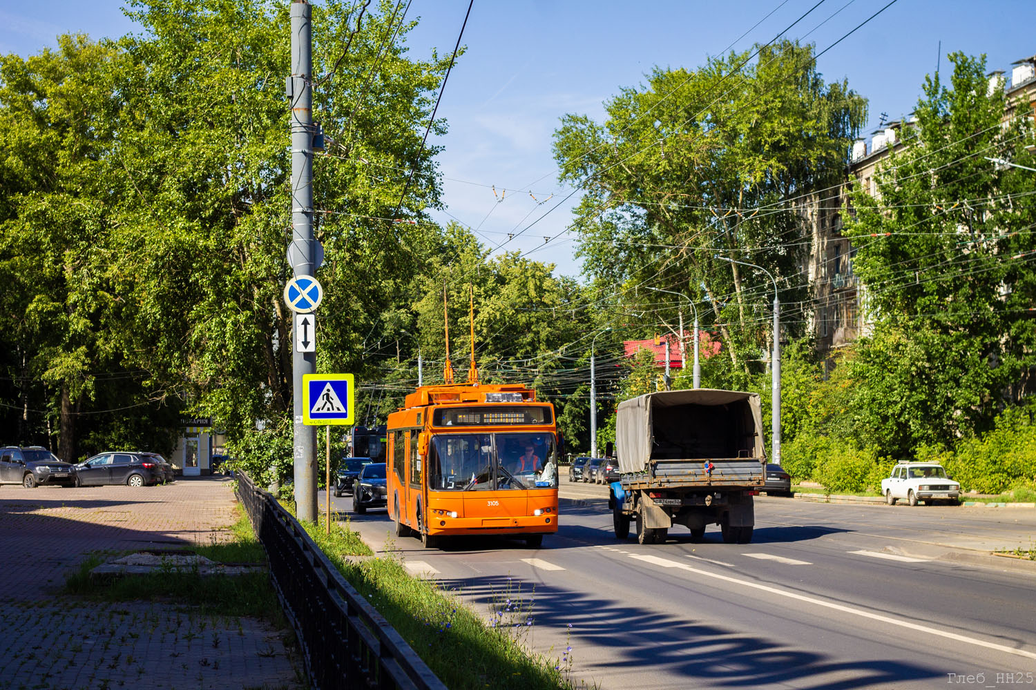 Нижний Новгород, СВАРЗ-МАЗ-6235.00 № 3105 Нижний Новгород, СВАРЗ-МАЗ-6235.00 № 3105