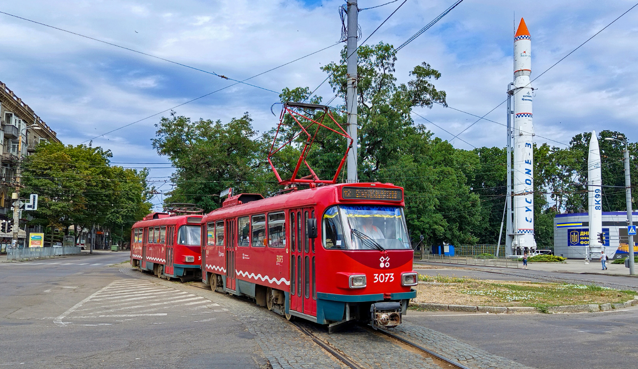 Днепр, Tatra T4D-M1 № 3073