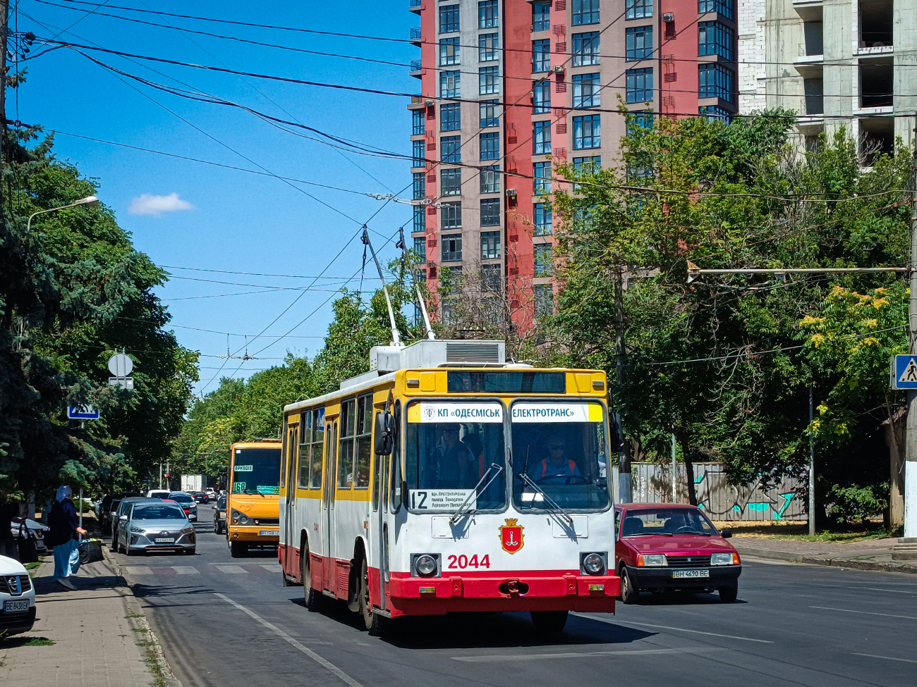 Одесса, ЮМЗ Т2 мод. 7 № 2044