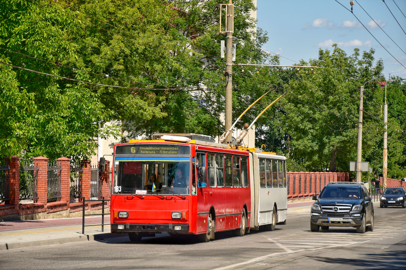 Тернополь, Škoda 15Tr13/6M № 183