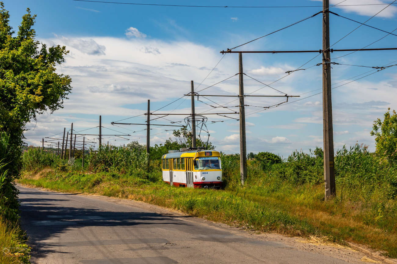Одесса, Tatra T3R.P № 4004
