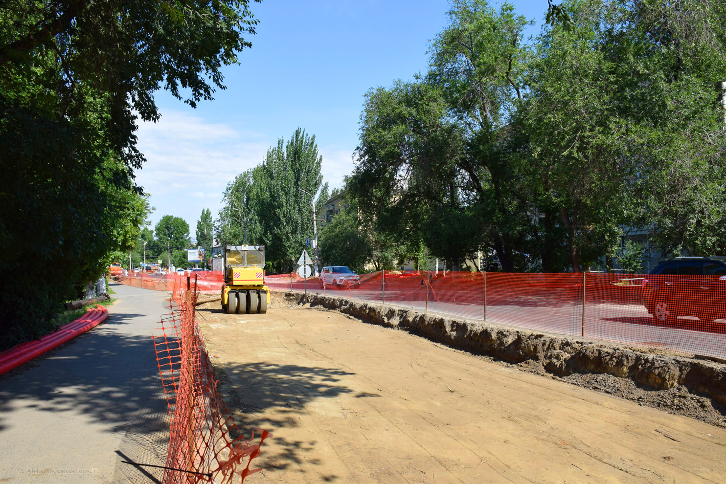 Volgograd — Reconstructions; Volgograd — Tram lines: [2] Second depot — Center
