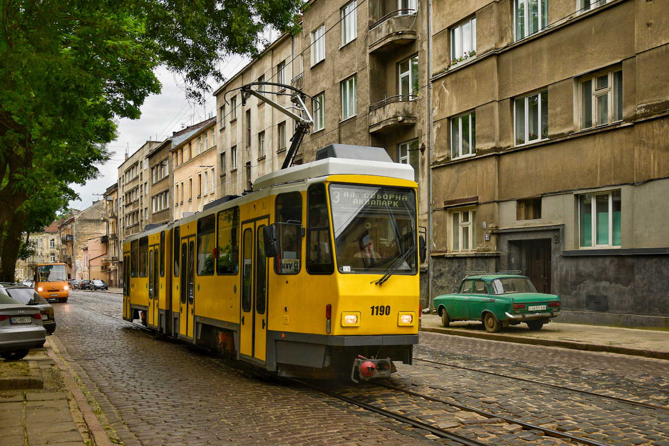 Léopol, Tatra KT4DM N°. 1190