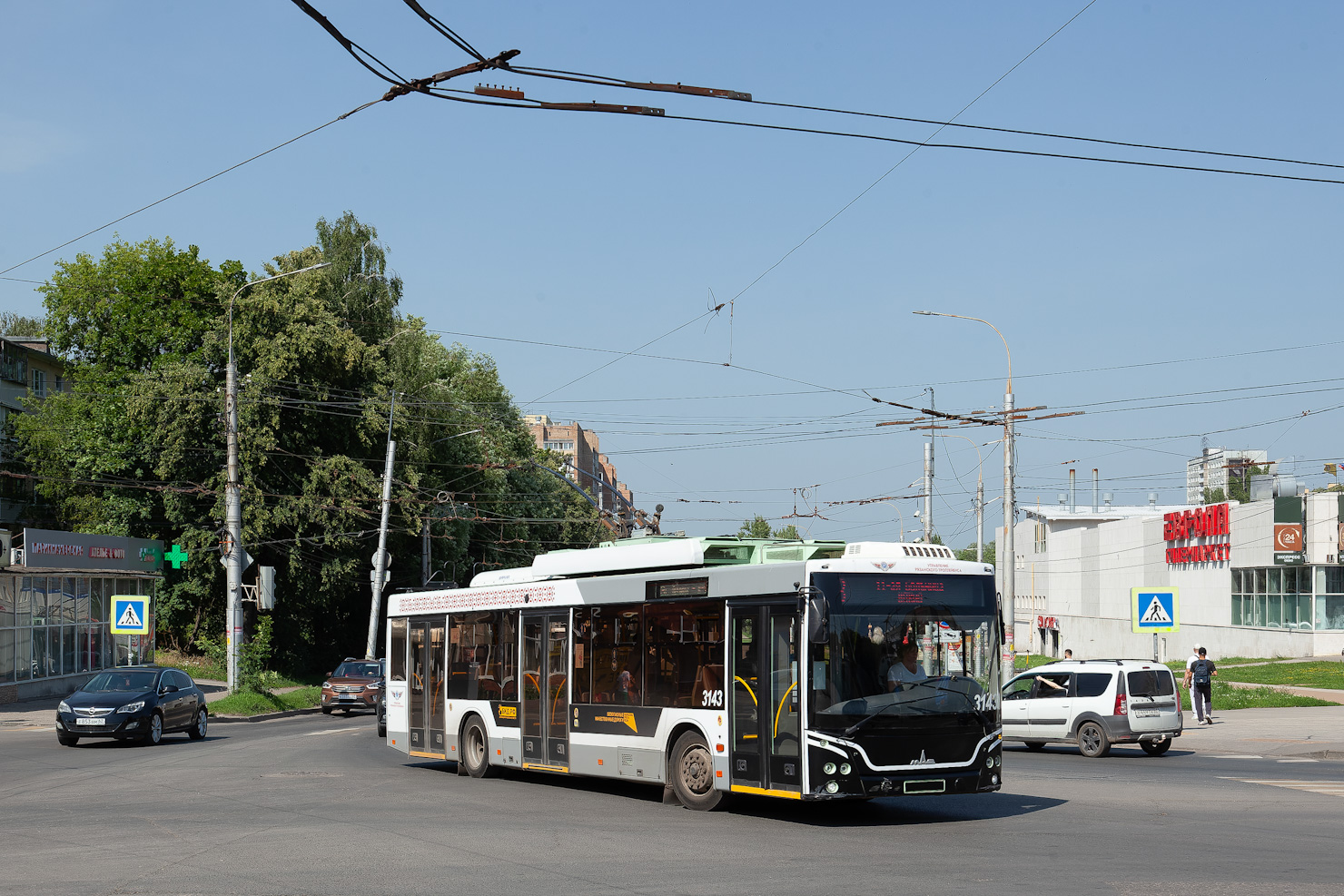 Riazan, MAZ-203T70 N°. 3143