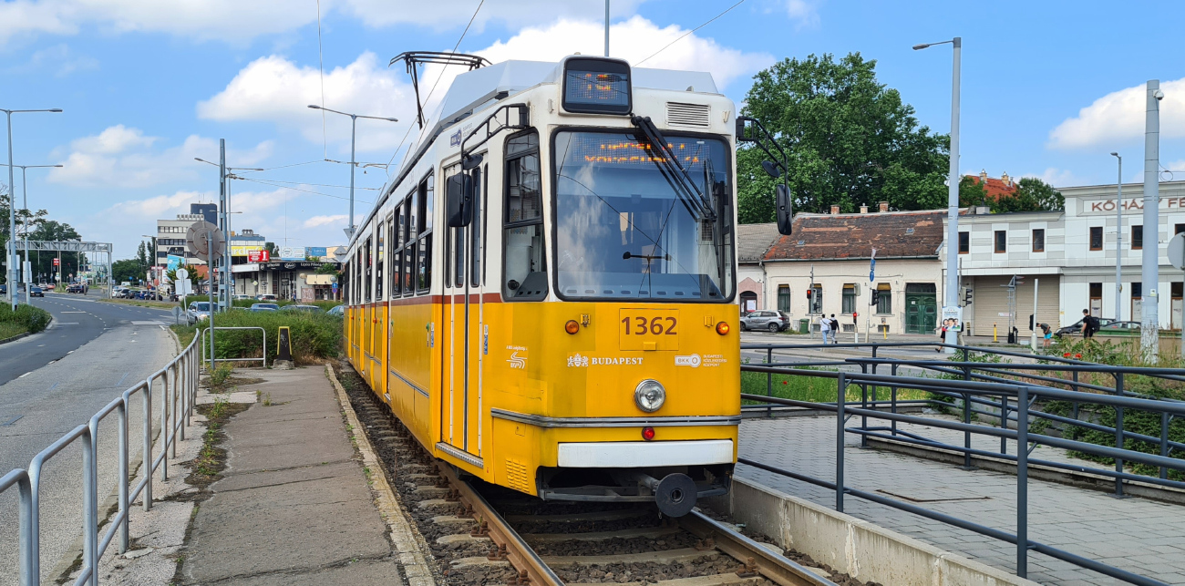 Budapešť, Ganz-Hunslet KCSV7 č. 1362