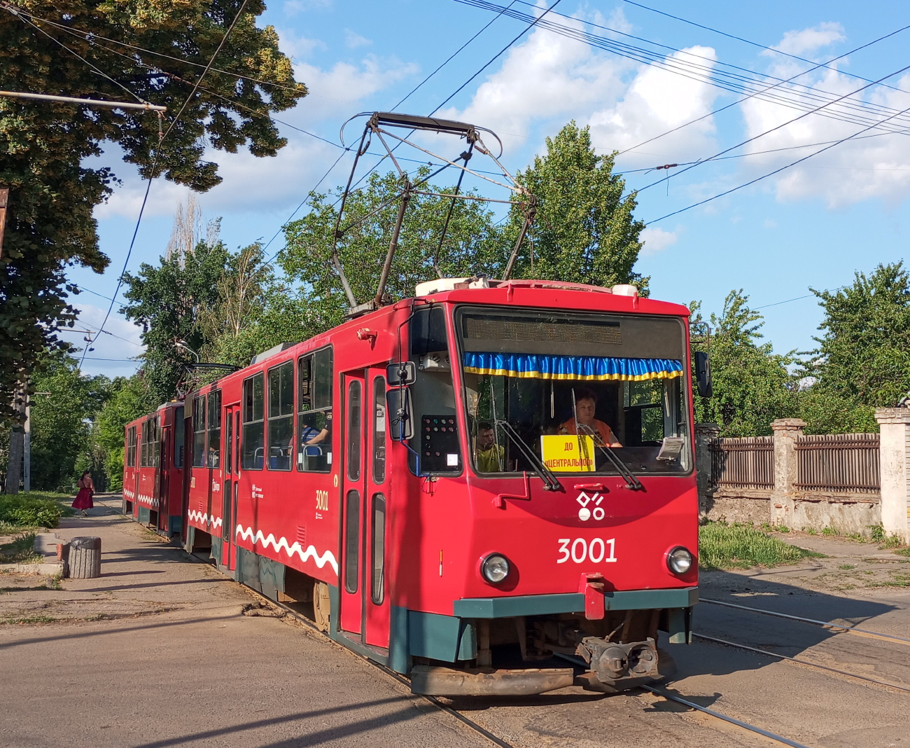 Dnipras, Tatra-Yug T6B5 № 3001