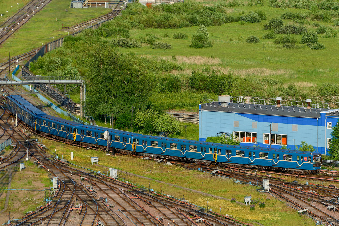Санкт-Петербург, 81-717 (ЛВЗ) № 8487; Санкт-Петербург — Метрополитен — Линия 2