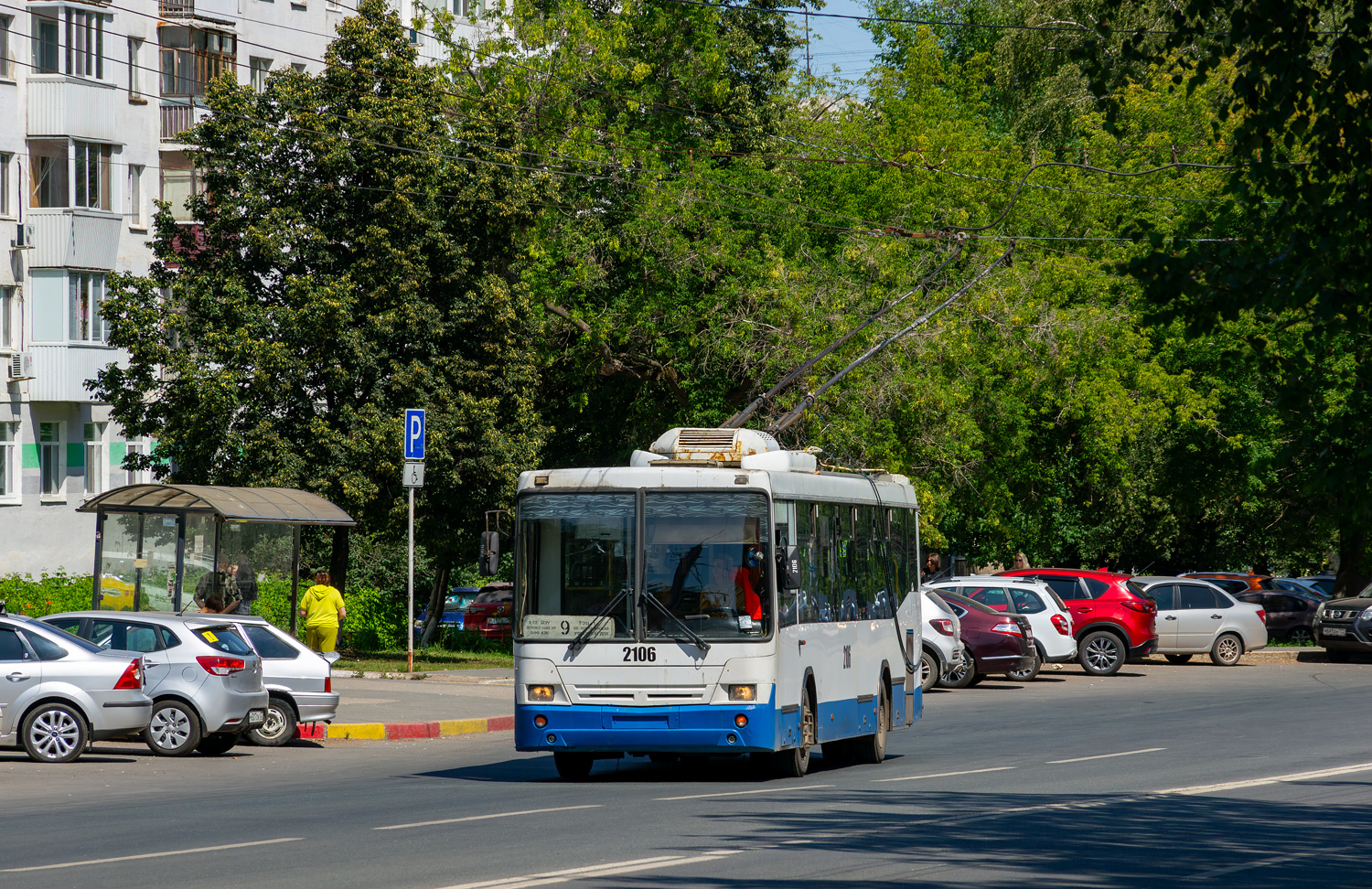 Уфа, НефАЗ-БТЗ 52765А № 2106