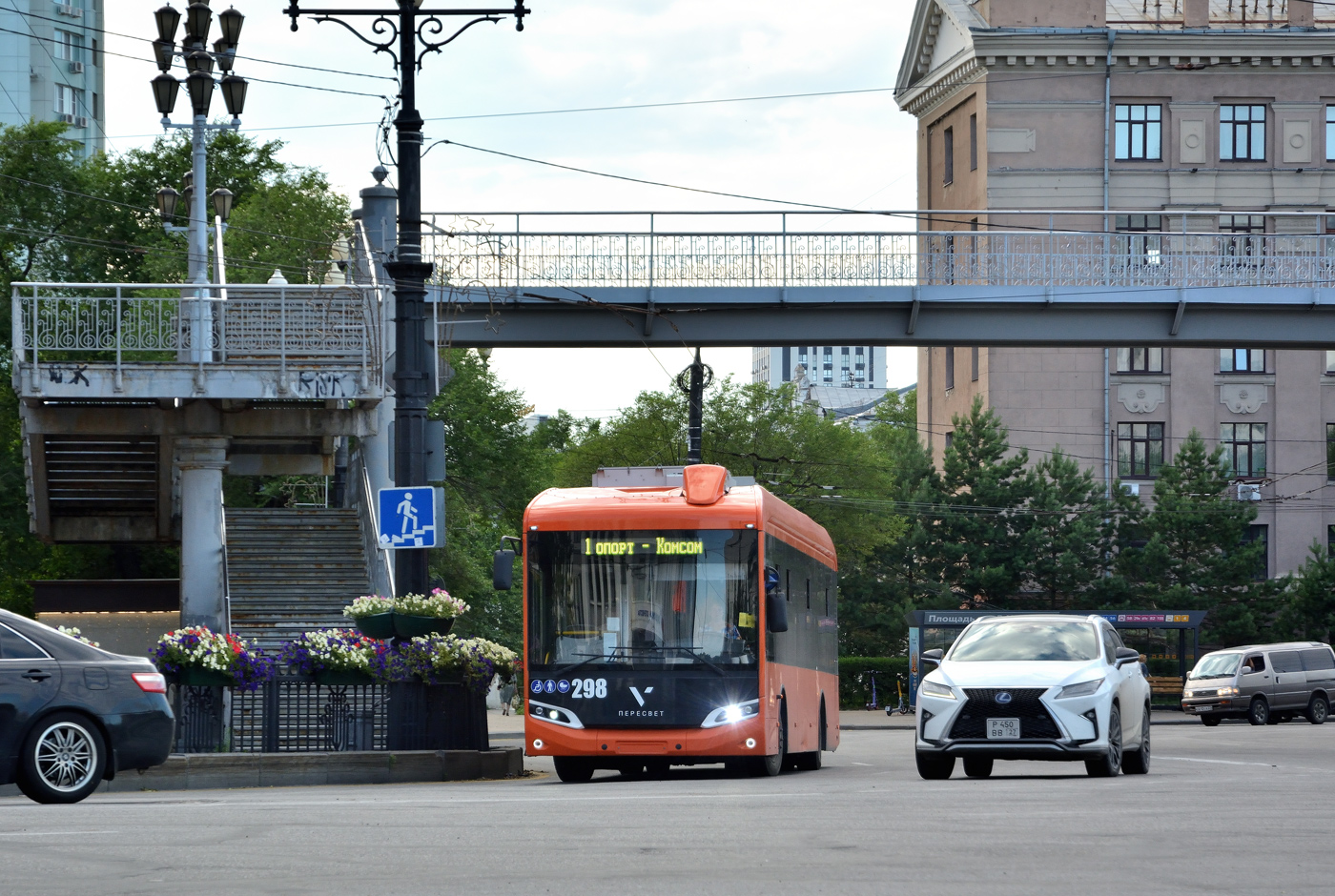 Khabarovsk, Volgabus-5270T «Peresvet» № 298 Khabarovsk, Volgabus-5270T «Peresvet» № 298