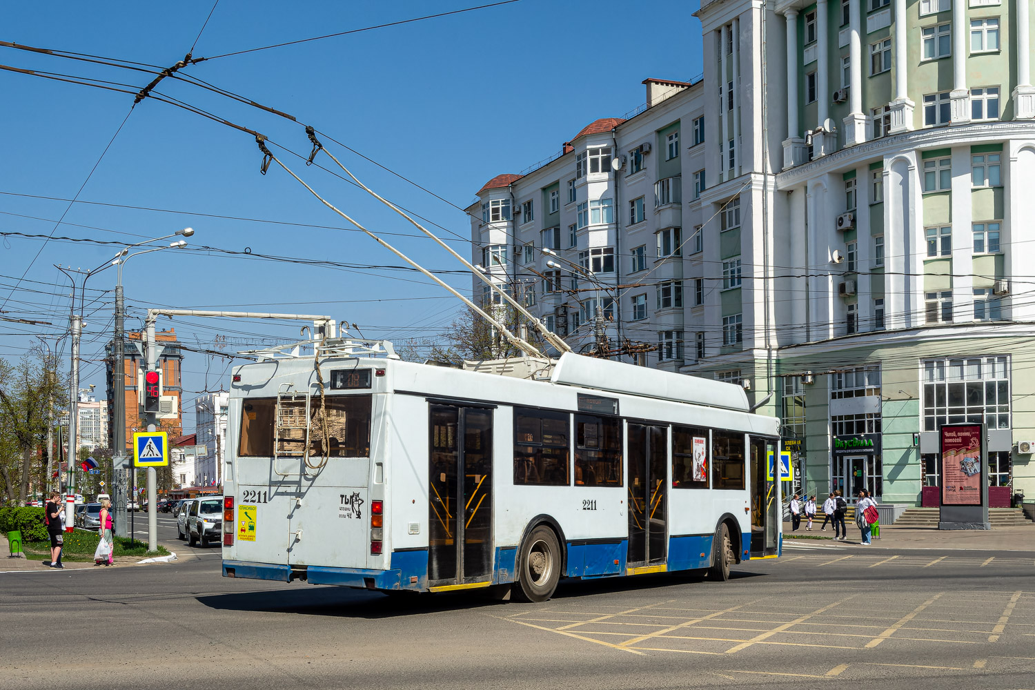 Саранск, Тролза-5275.03 «Оптима» № 2211