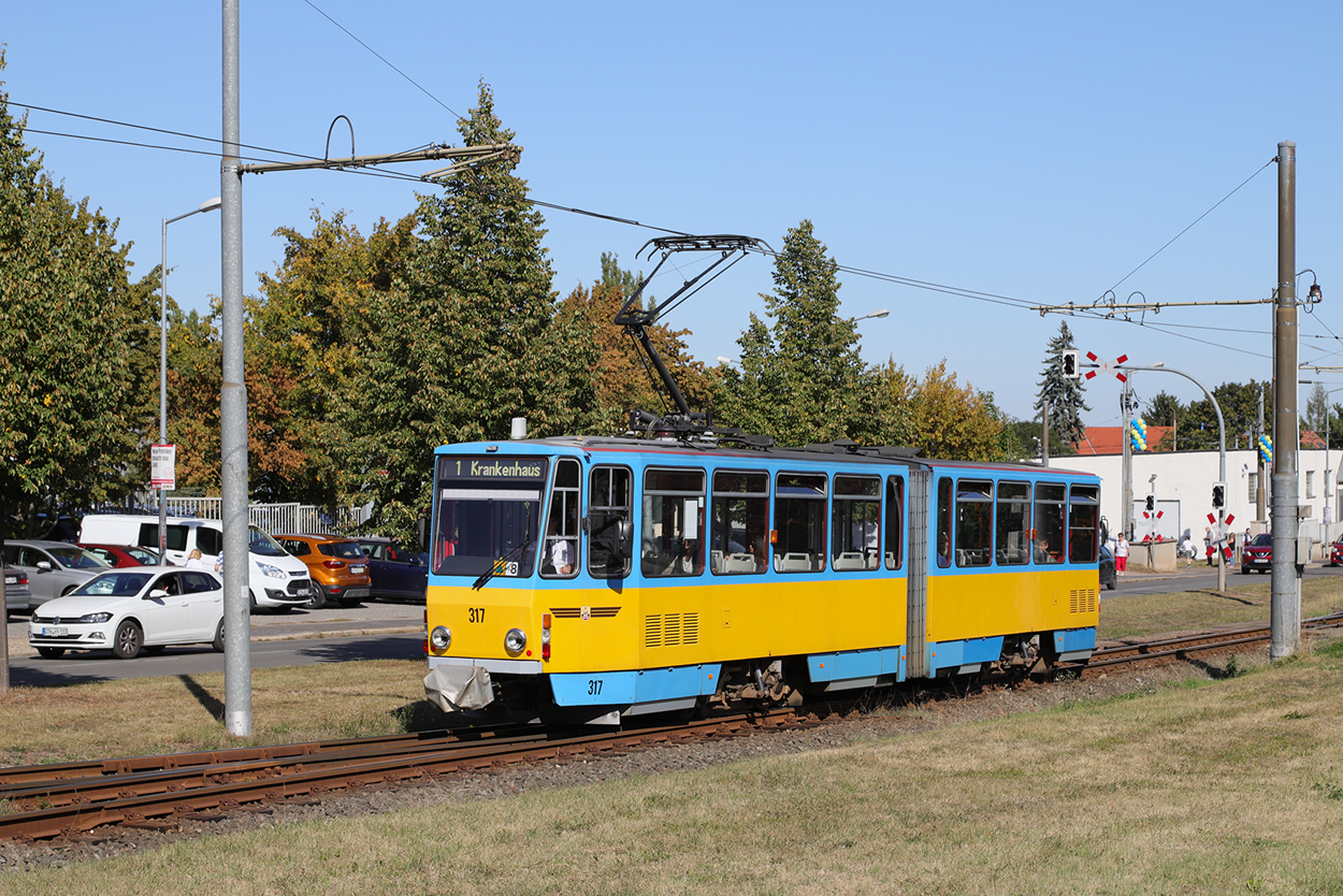 Гота, Tatra KT4DC-Z № 317