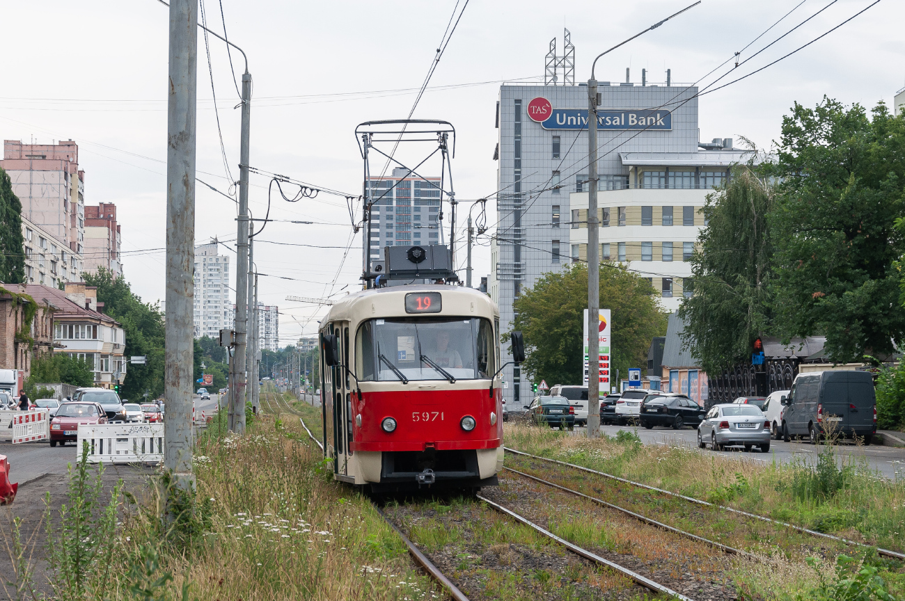 Киев, Tatra T3SU № 5971
