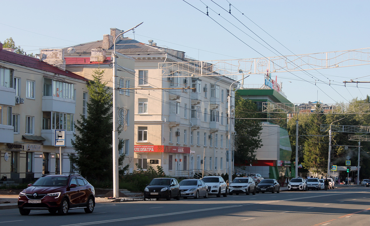 Уфа — Закрытые троллейбусные линии; Уфа — Троллейбусная сеть — юг