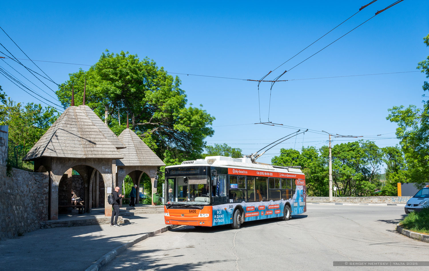 Крымский троллейбус, Богдан Т70115 № 6400