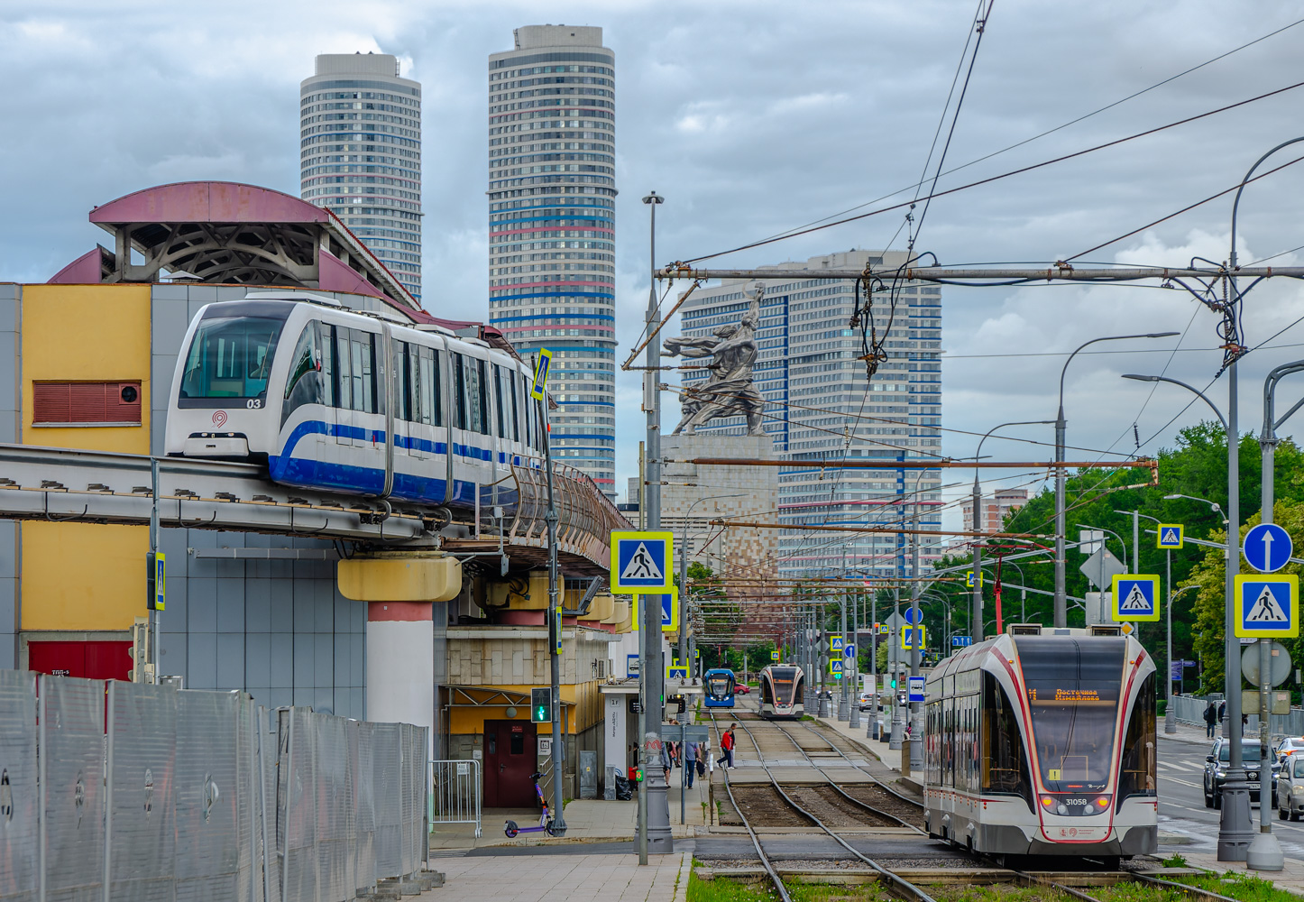 Москва, 71-931М «Витязь-М» № 31058; Москва — Закрытие движения Московского монорельса 26 — 27 июня 2025