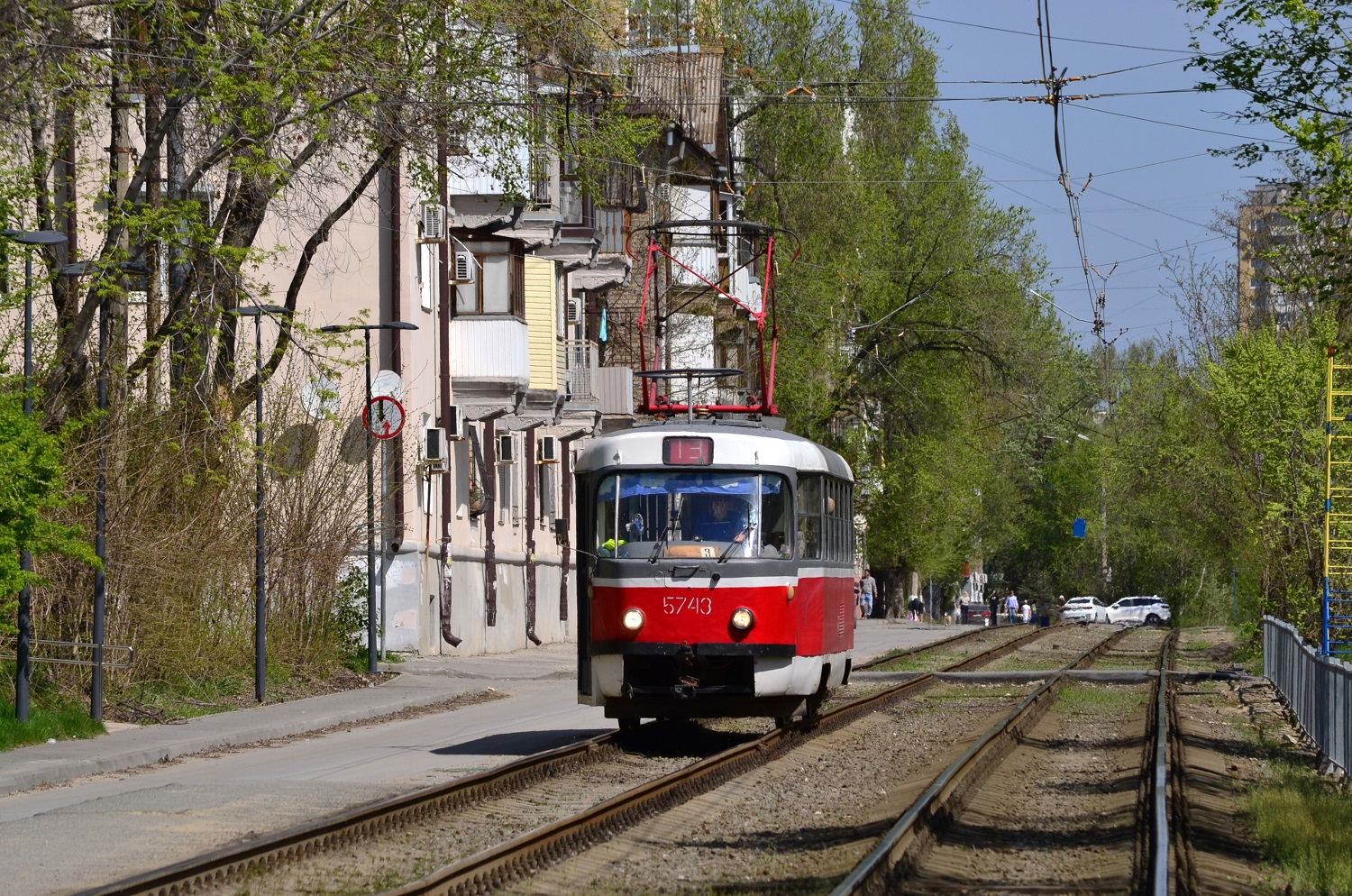 Волгоград, Tatra T3SU № 5743