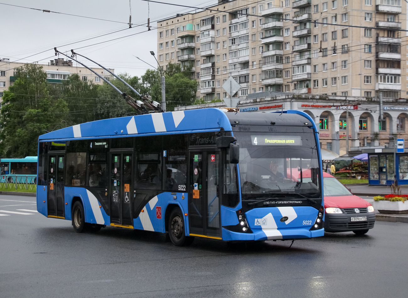 Санкт-Петербург, ВМЗ-5298.01 «Авангард» № 5022