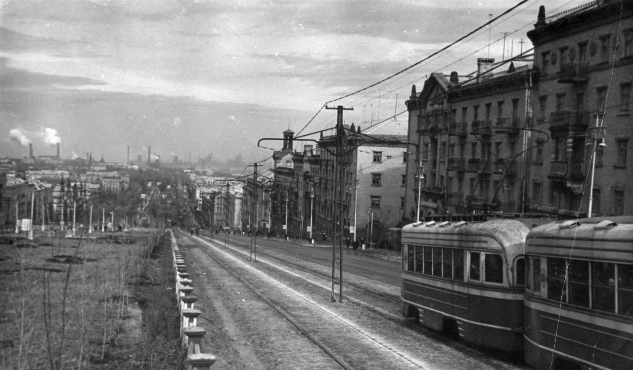 Каменское — Исторические фотографии; Каменское — Трамвайные линии и инфраструктура