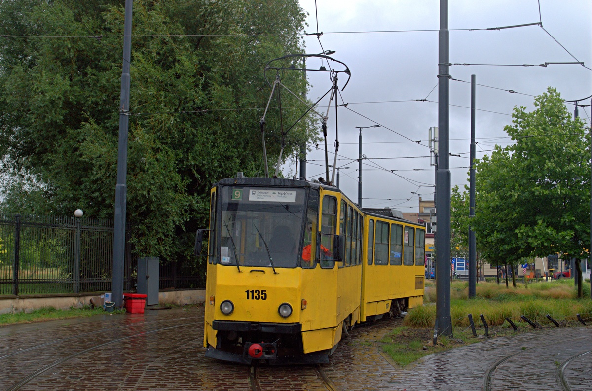 Львов, Tatra KT4SU № 1135