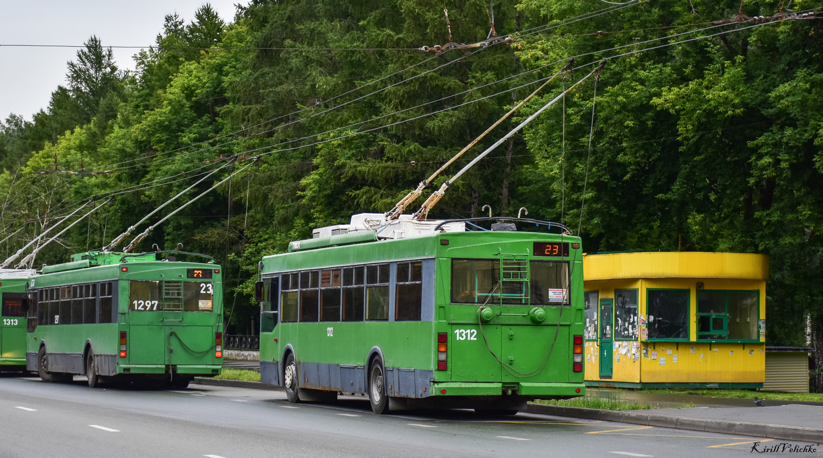 Новосибірськ, Тролза-5275.06 «Оптима» № 1297; Новосибірськ, Тролза-5275.05 «Оптима» № 1312