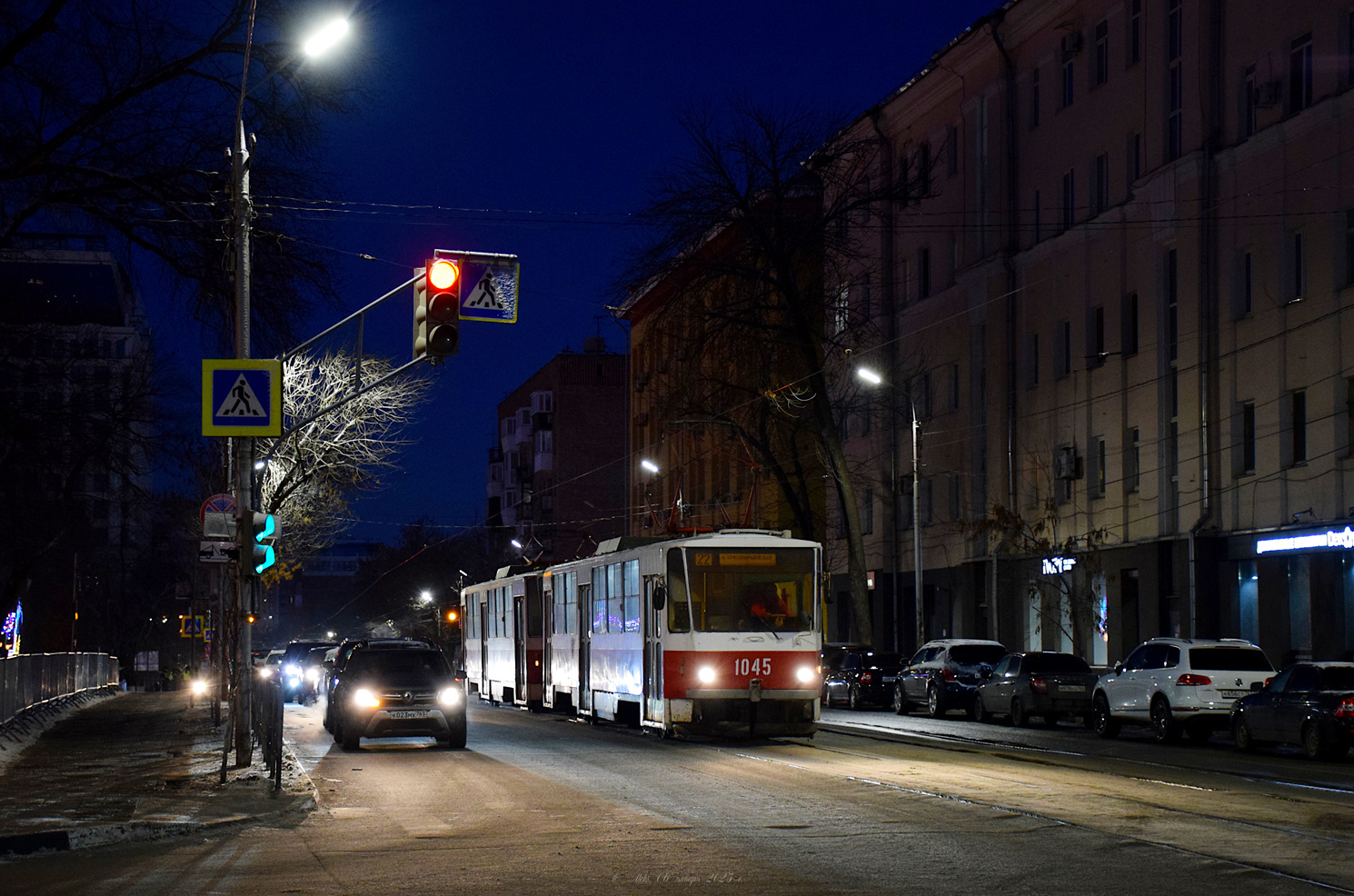 Самара, Tatra T6B5SU № 1045