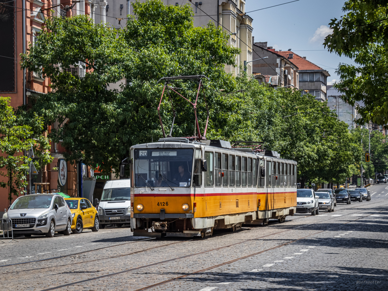 София, Tatra T6B5B № 4126