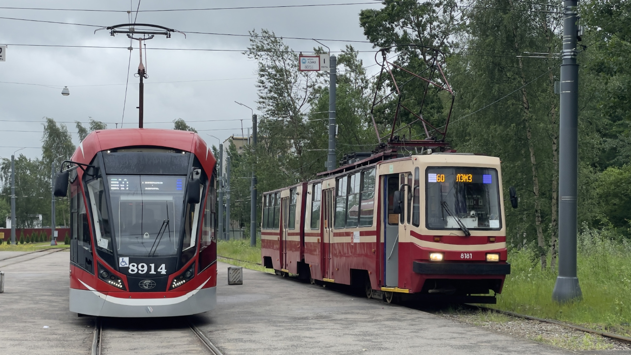 Санкт-Петербург, 71-931М «Витязь-М» № 8914; Санкт-Петербург, ЛВС-86К № 8181