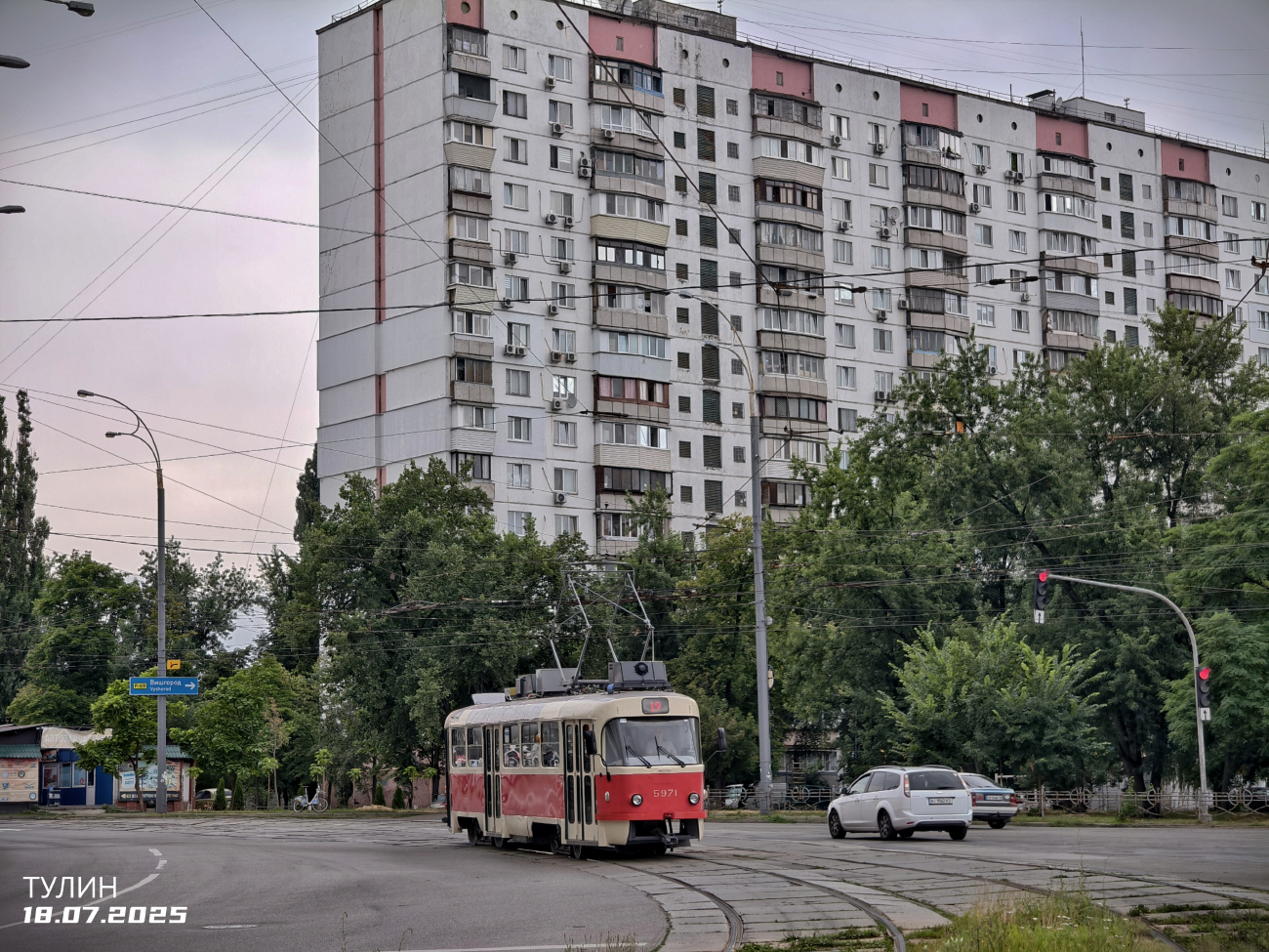 Киев, Tatra T3SU № 5971