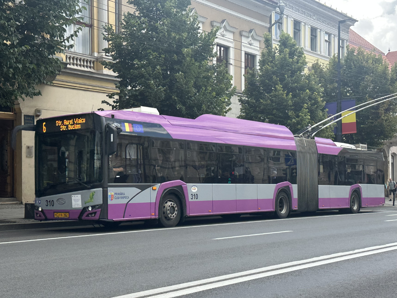 Cluj-Napoca, Solaris Trollino IV 18 Škoda № 310 Cluj-Napoca, Solaris Trollino IV 18 Škoda № 310