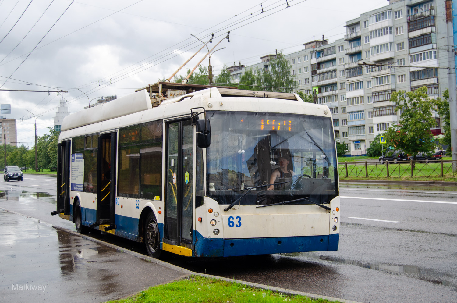 Великий Новгород, Тролза-5265.00 «Мегаполис» № 63