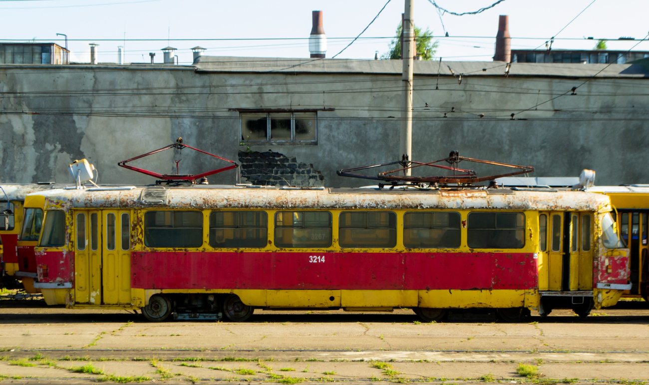 Barnaul, Tatra T3SU (2-door) č. 3214
