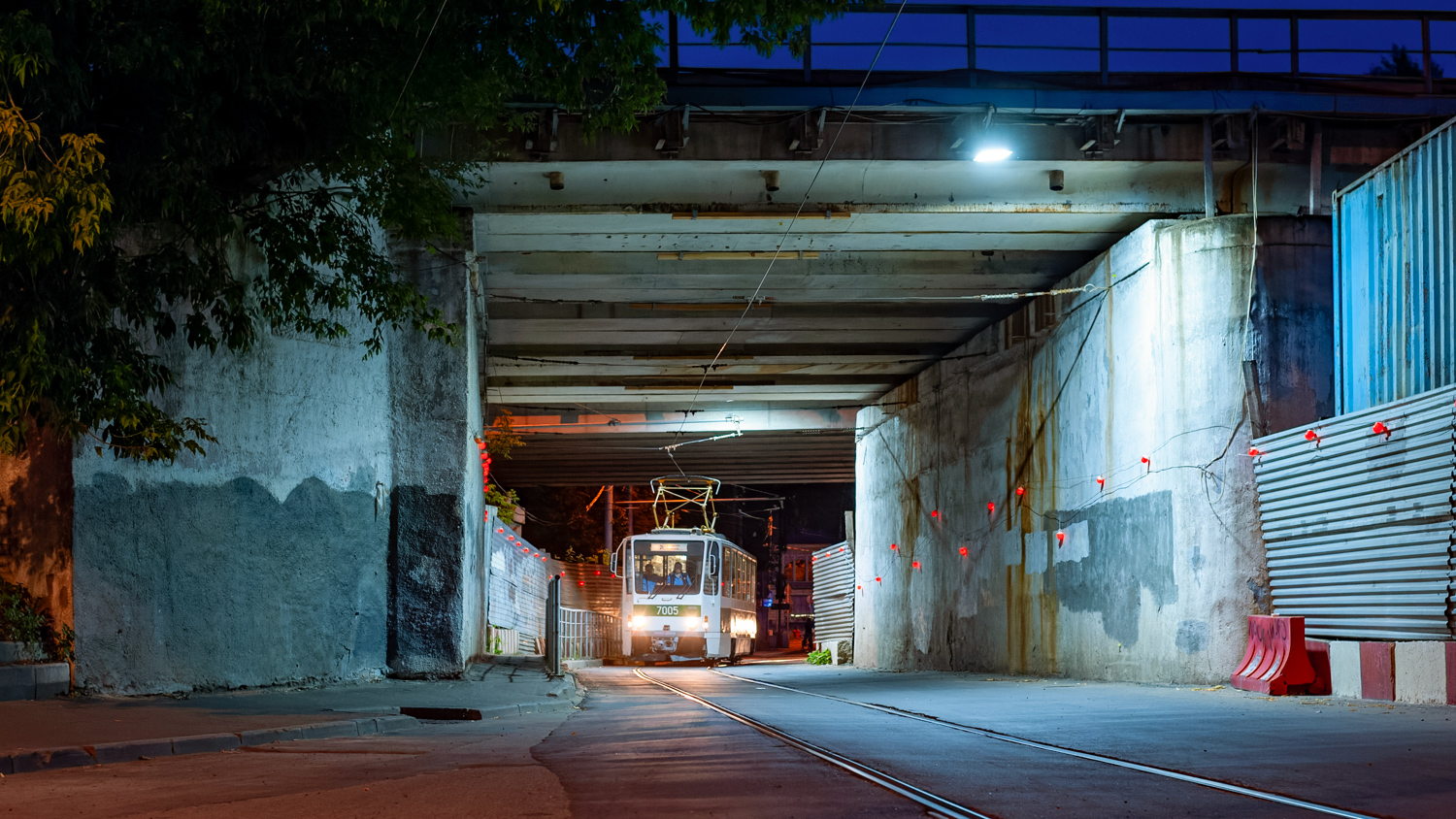 Москва — День Московского транспорта — 2025 (ночные репетиции парада трамваев 05.07.2025 и 10.07.2025, парад и выставка трамваев 12.07.2025)