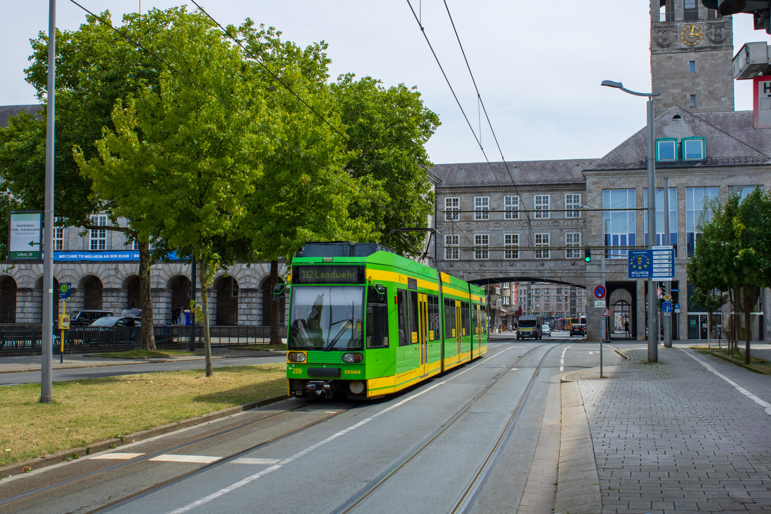 Оберхаузен, Duewag MGT6D № 209