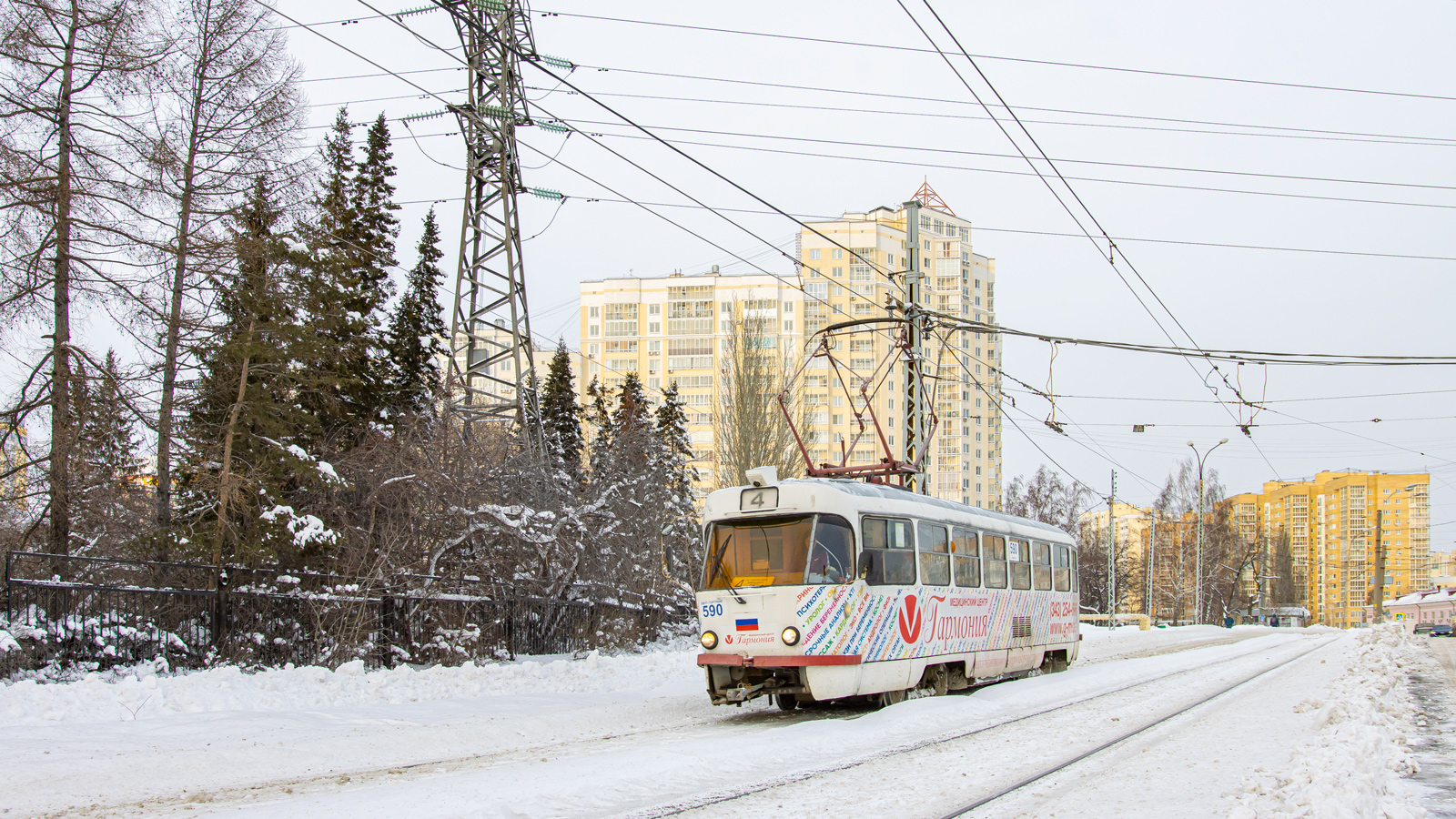 Екатеринбург, Tatra T3SU № 590
