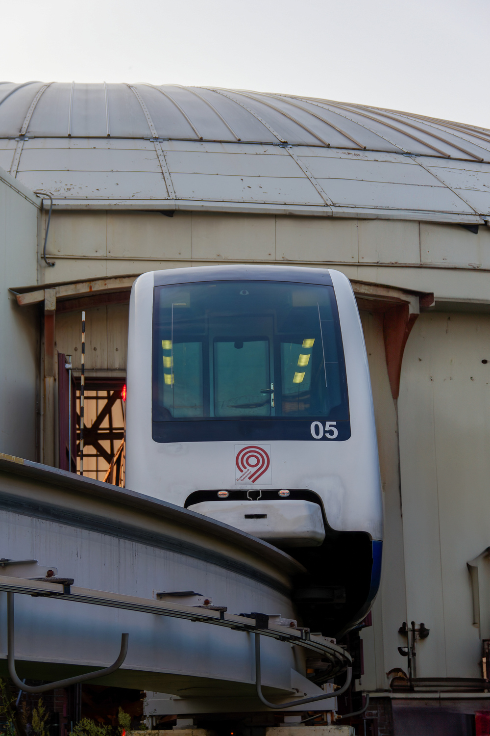 Москва, ЭПС № 05; Москва — Закрытие движения Московского монорельса 26 — 27 июня 2025; Москва — Монорельс