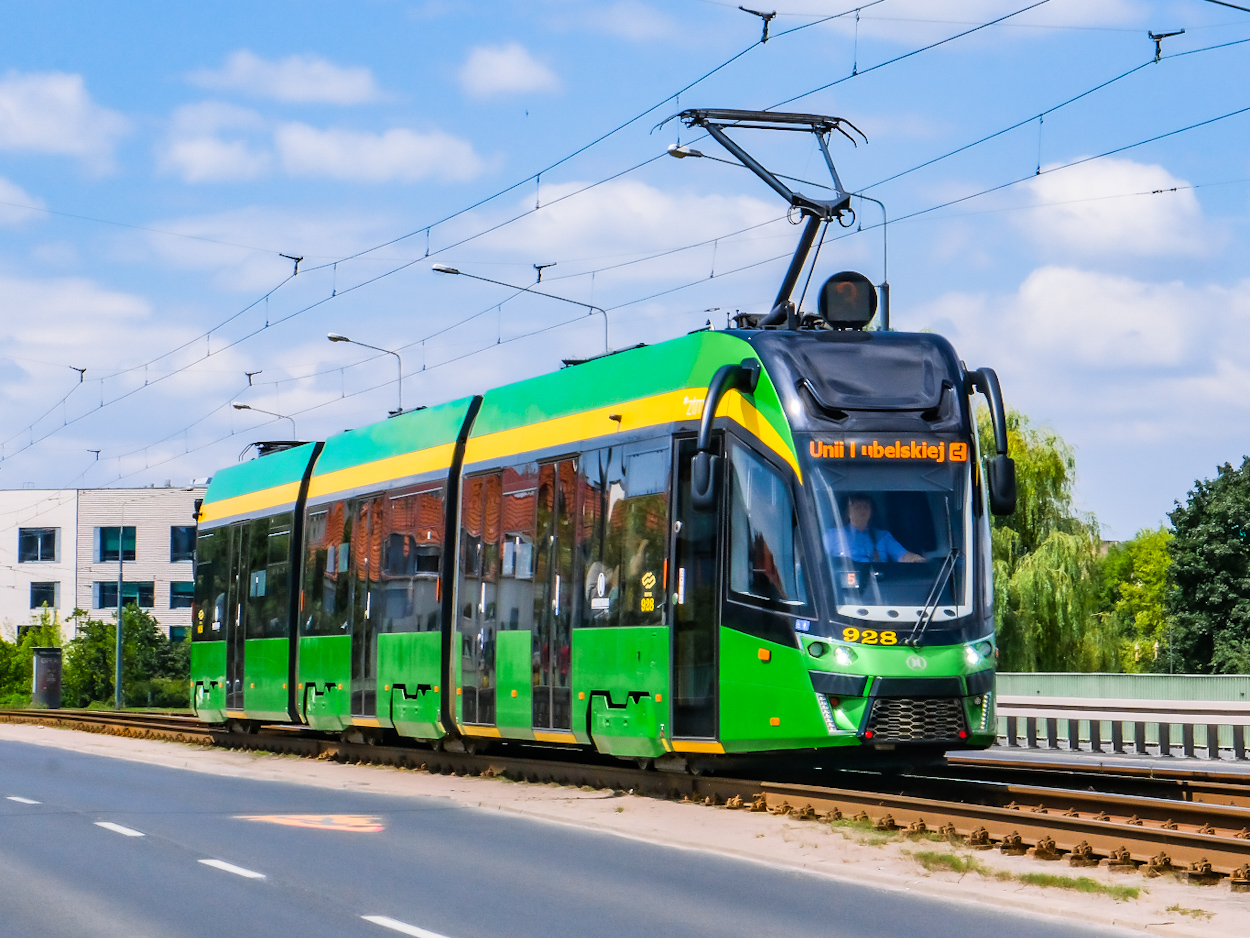 Познань, Modertrans Moderus Gamma LF 03 AC BD № 928 Познань, Modertrans Moderus Gamma LF 03 AC BD № 928