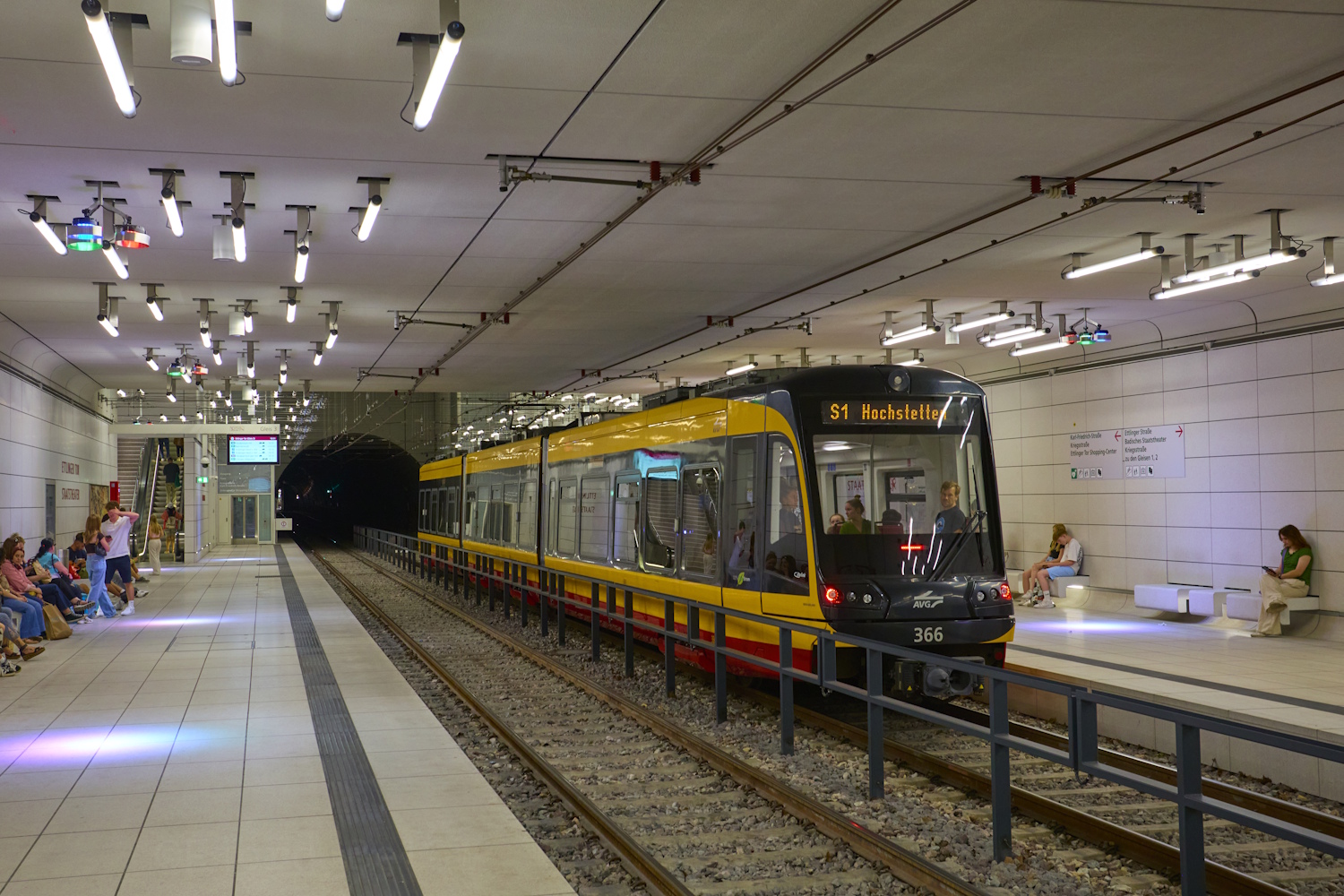 Карлсруэ, Vossloh NET 2012 № 366; Карлсруэ — Трамвайные линии и инфраструктура