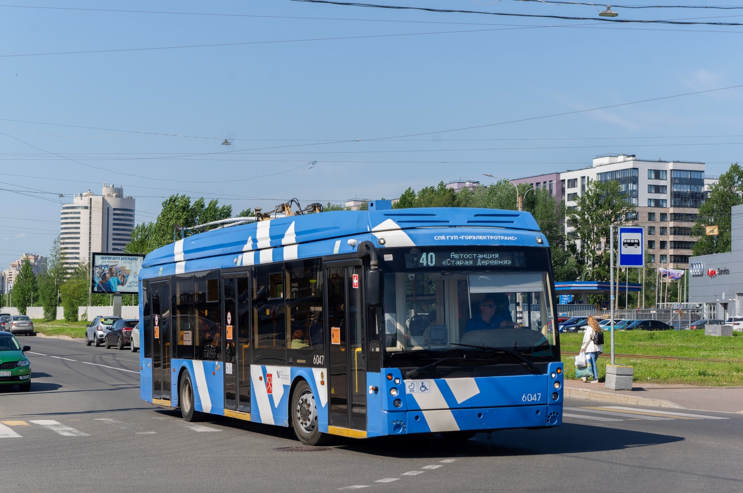 Санкт-Петербург, Тролза-5265.08 «Мегаполис» № 6047