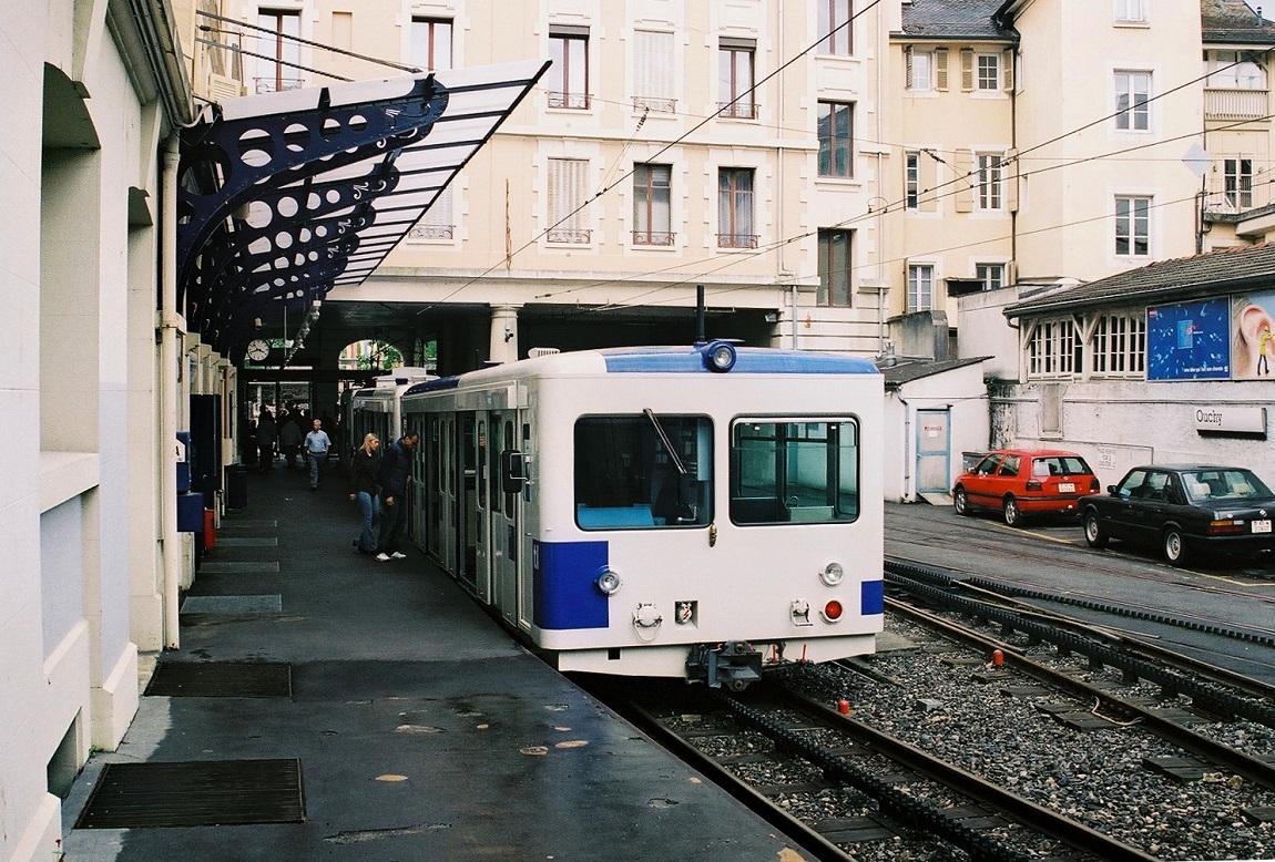 Лозанна — Зубчатая ж.д. Métro-Ouchy (LO) (1877-22.01.2006) Лозанна — Зубчатая ж.д. Métro-Ouchy (LO) (1877-22.01.2006)