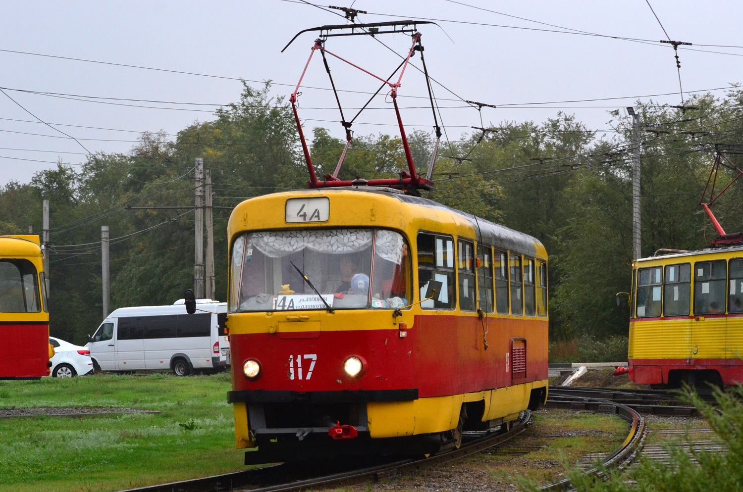 Волжский, Tatra T3SU № 117