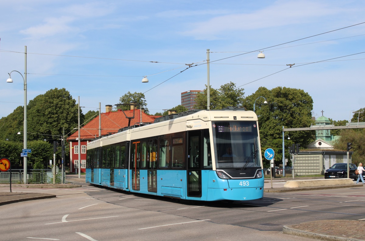 Göteborg, Alstom M33B Flexity Göteborg č. 493