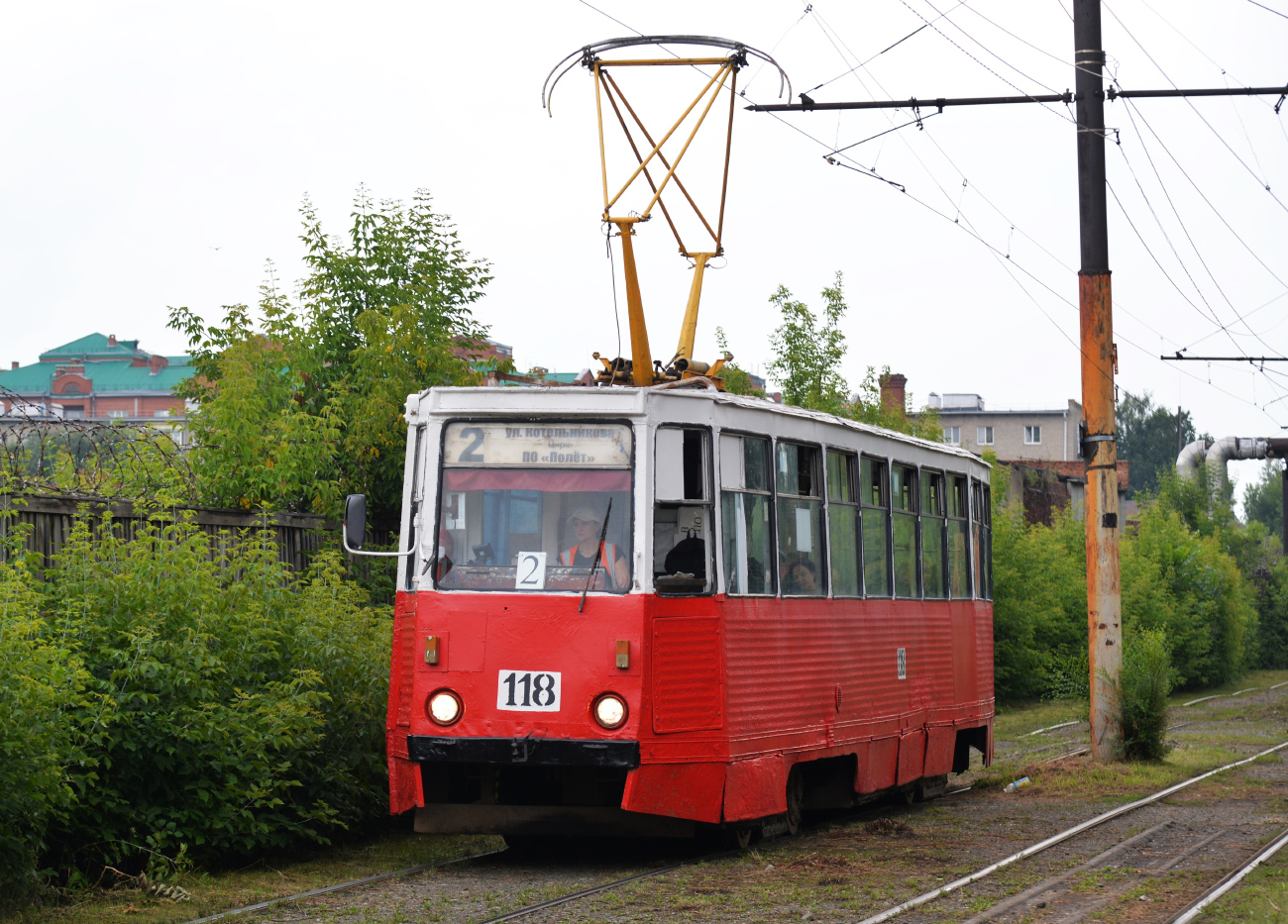 Омск, 71-605 (КТМ-5М3) № 118