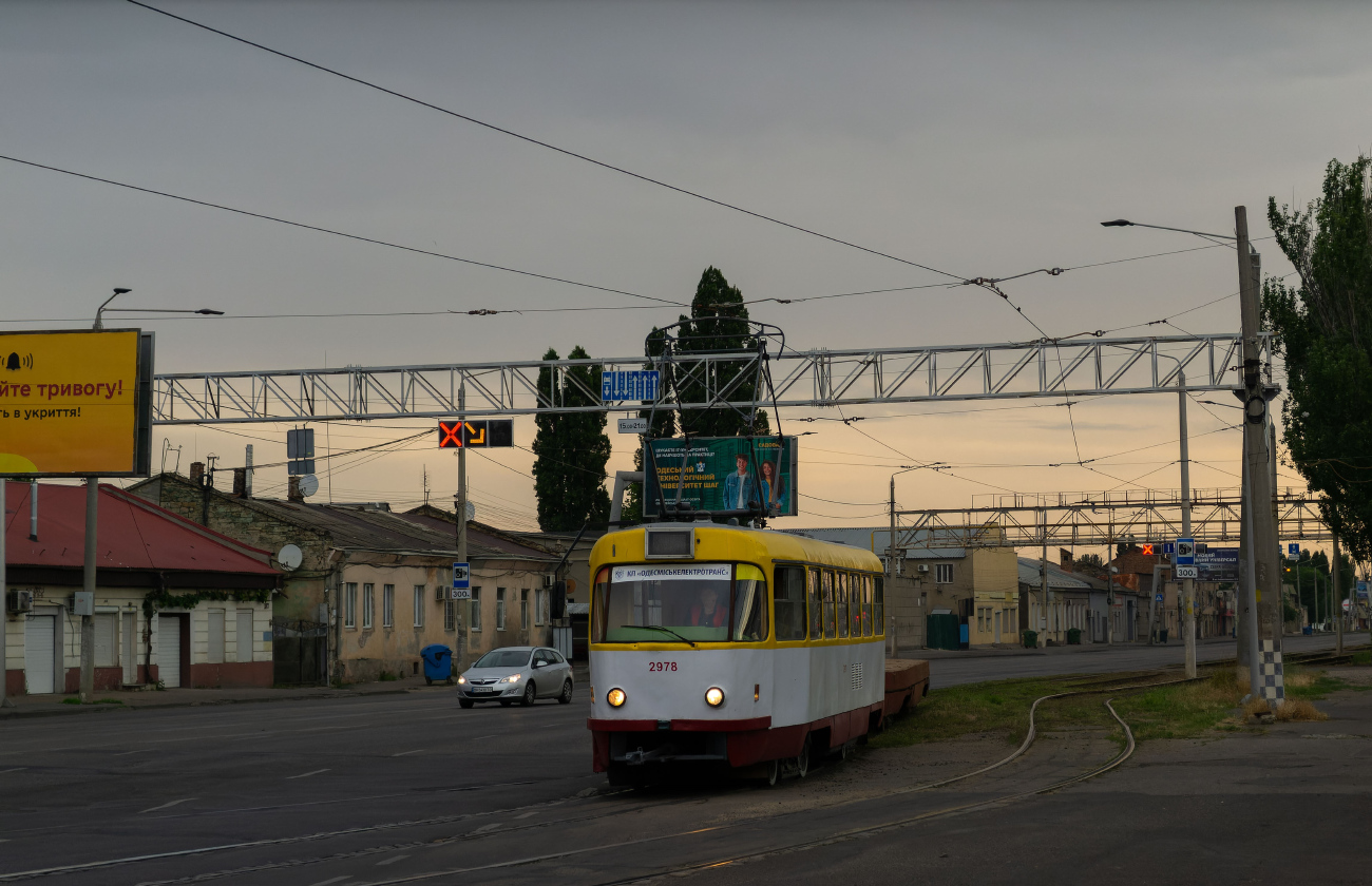 Одесса, Tatra T3R.P № 2978