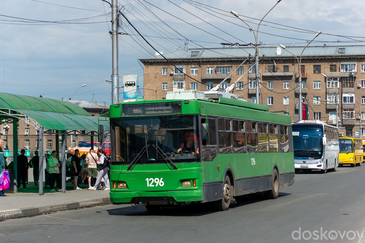 Новосибирск, Тролза-5275.06 «Оптима» № 1296