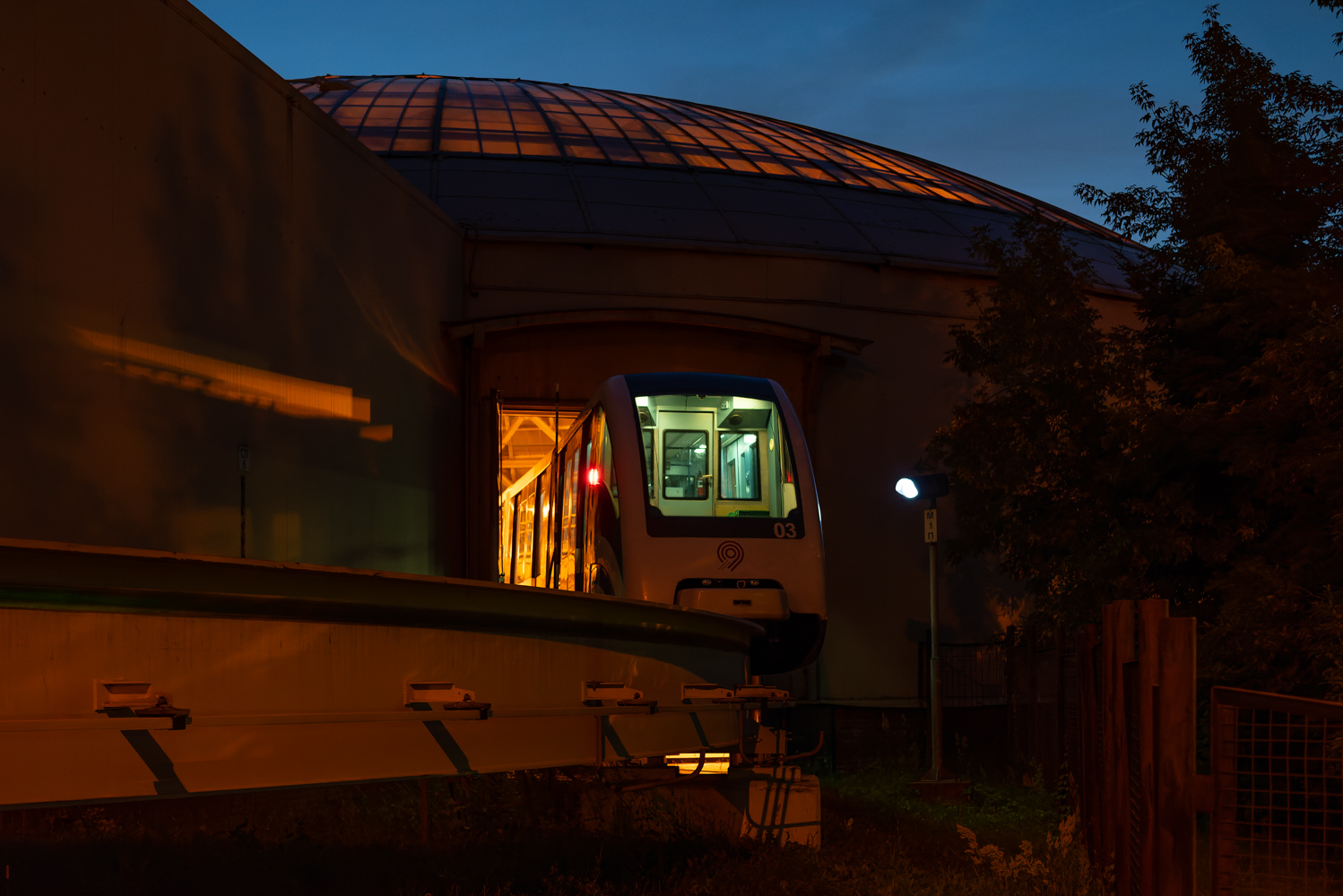 Москва — Закрытие движения Московского монорельса 26 — 27 июня 2025