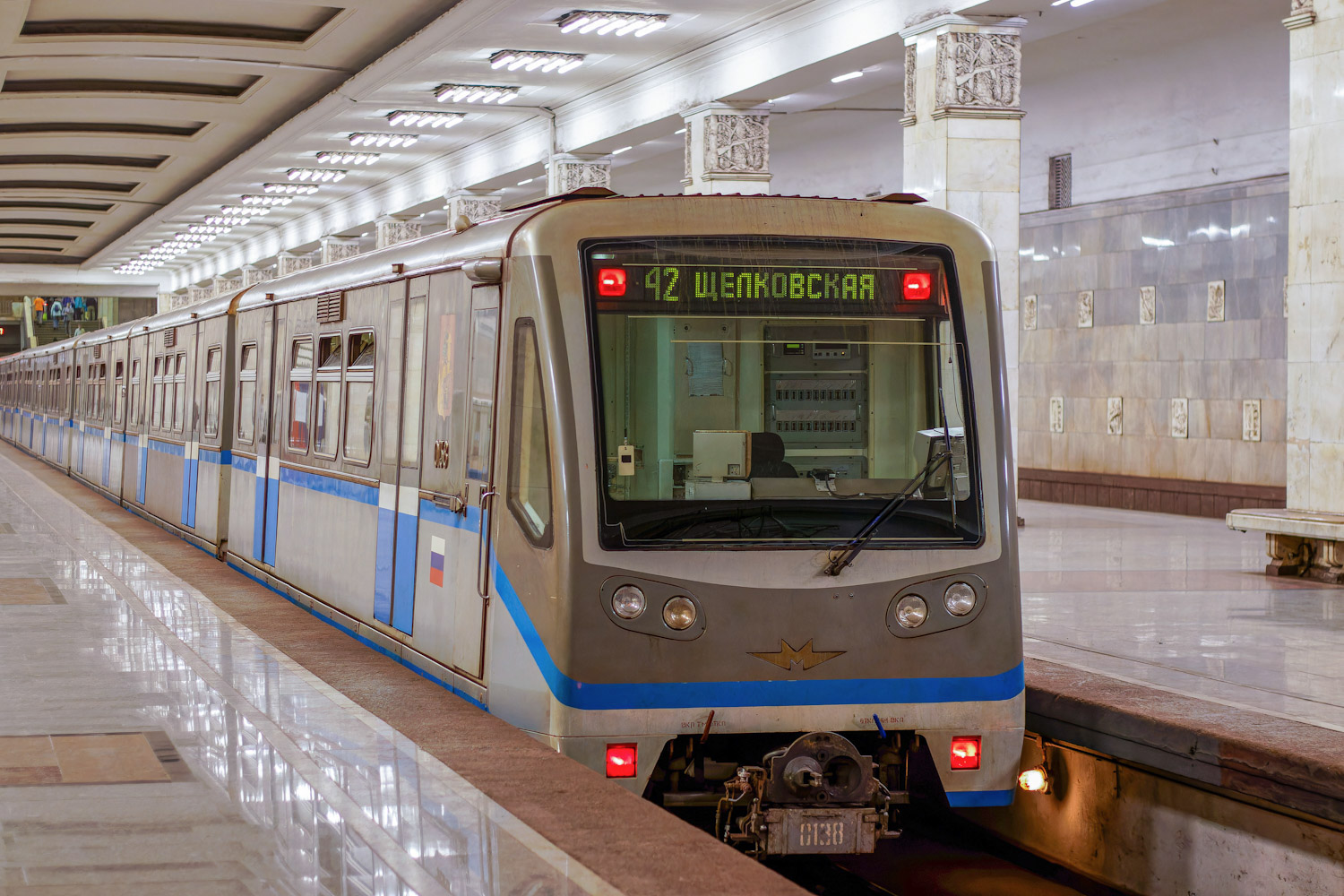 Москва, 81-740.1 «Русич» № 0138