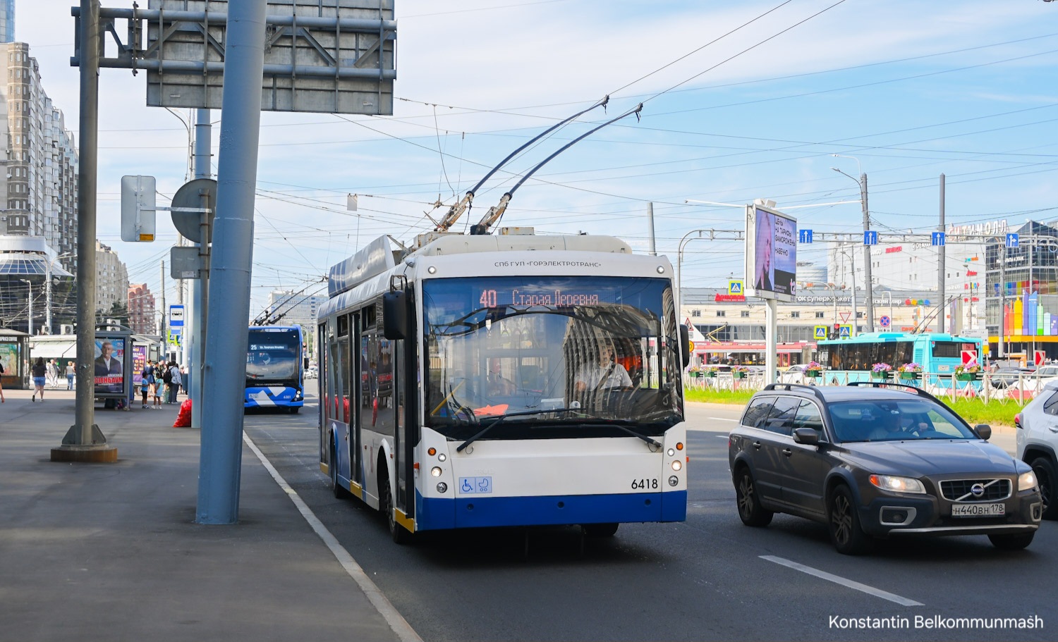 Санкт-Петербург, Тролза-5265.00 «Мегаполис» № 6418