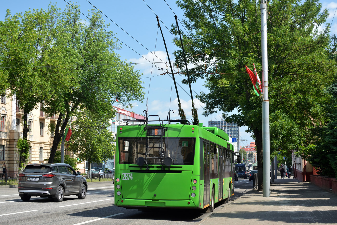 Гомель, МАЗ-203Т20 № 2874